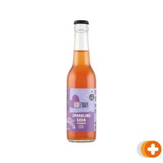 Bio today sparkling soda rabarber