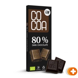 Cocoa biologische pure chocolade reep 80%