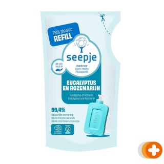 Seepje handzeep eucalyptus & rozemarijn navul