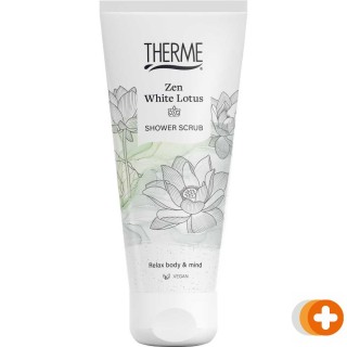 Therme zen white lotus shower scrub