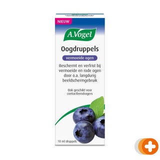 A.vogel oogdruppels vermoeide ogen
