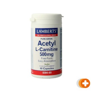 Lamberts acetyl-l-carnitine 500mg