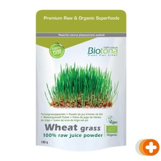 Biotona wheat grass raw bio