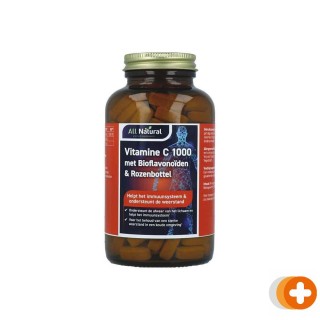 All natural vitamine c 1000 met bioflavonoïden & rozenbottel tabletten