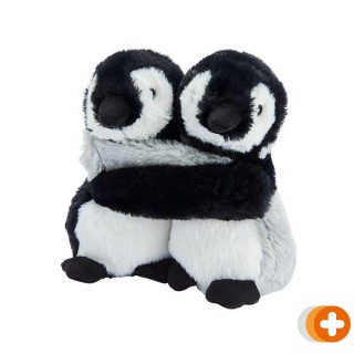 Warmies warmteknuffel knuffelende pinguins