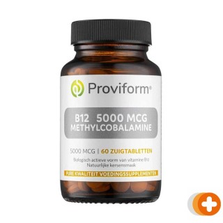 Proviform vitamine b12 5000mcg methylcobalamine