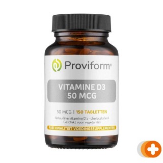 Proviform vitamine d3 50mcg