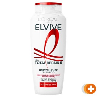 L'oréal paris elvive total repair 5 shampoo beschadigd haar