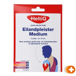 Heltiq eilandpleister medium