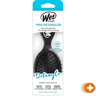 Wet brush haarborstel mini squirt black