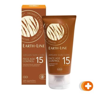 Earth line argan sun care face age control factor 15
