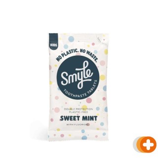 Smyle toothpaste tablets kids fresh mint fluoride navulling