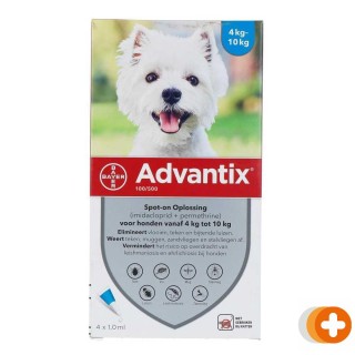 Advantix 100/500 pipet hond