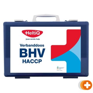 Heltiq verbanddoos bhv haccp blauw