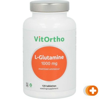 Vitortho l-glutamine 1000mg tabletten