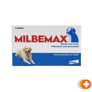 Milbemax ontwormingsmiddel voor grote honden