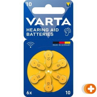 Varta hearing aid battery 10 blister