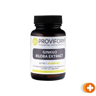 Proviform ginkgo biloba extract 60mg vegicaps