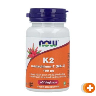 Now vitamine k2 menachinon 7 100mcg capsules