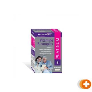 Mannavital vitamine b-complex platinum v-caps