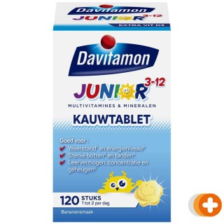 Davitamon junior 3+ vitamines banaan