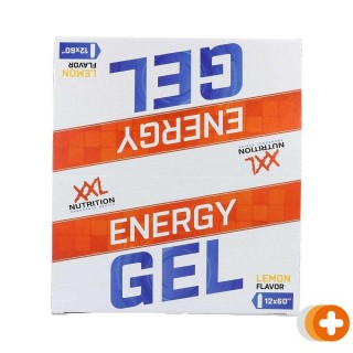 Xxl nutrition energy gel lemon 12-pack