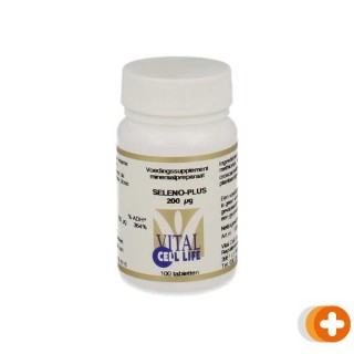 Vital cell life seleno-plus 200mcg tabletten