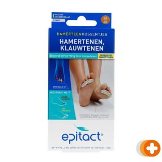 Epitact teenstaafjes voor hamer- of klauwtenen maat 36/40