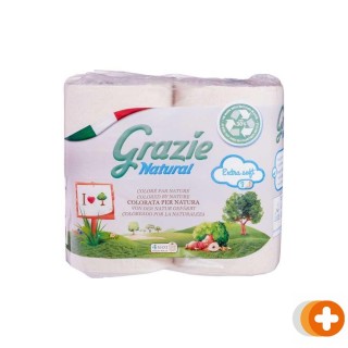 Grazie natural toiletpapier 3-laags