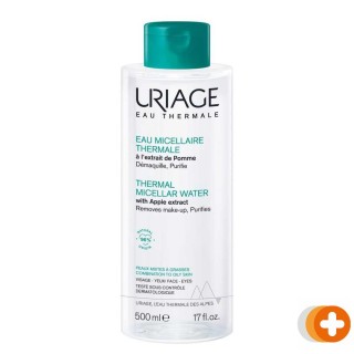 Uriage thermaal water micellair water gemengd tot vette huid