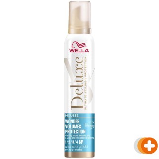 Wella deluxe volume & protection mousse