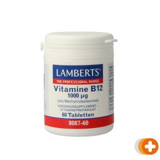 Lamberts vitamine b12 methylcobalamine 1000mcg