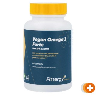 Fittergy vegan omega-3 forte capsules