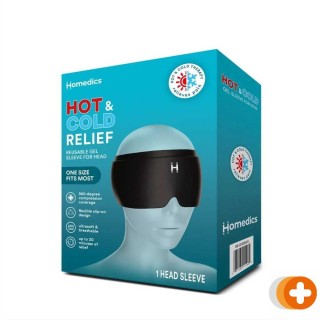 Homedics compression sleeve hoofd