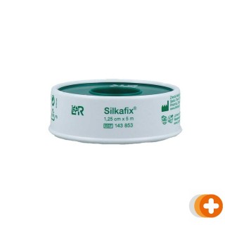 Lohmann & rauscher silkafix hechtpleister 5m x 1.25cm