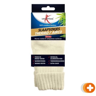 Lucovitaal slaapsokjes bamboe thermo/airco
