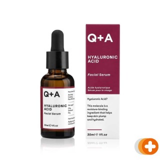 Q+a gezichtsserum hyaluronic acid