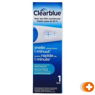 Clearblue zwangerschapstest snelle detectie