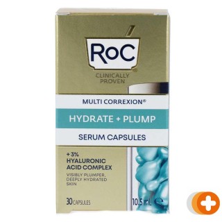 Roc multi correxion hydrate + plomp serum capsules