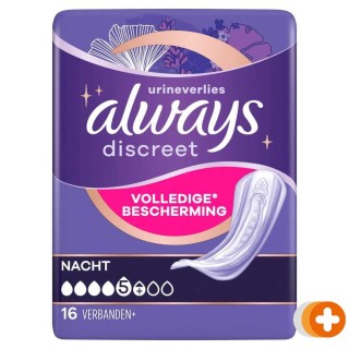 Always discreet incontinentiebroekjes nacht