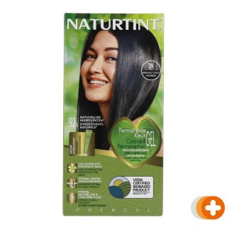 Naturtint permanente kleuring 1n ebbenhout zwart