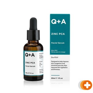 Q+a gezichtsserum zinc pca