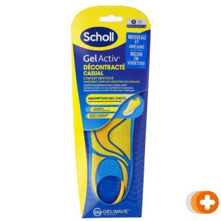 Scholl gelactiv inlegzolen casual  s maat 35.5-40.5