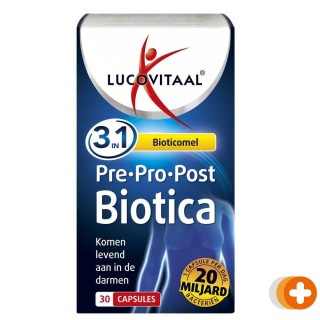 Lucovitaal pre & pro & post biotica 3in1 bioticomel