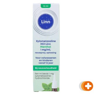 Linn neusspray xylometazoline menthol 1mg/ml