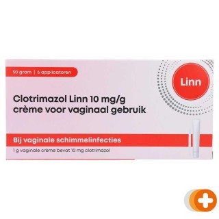 Linn clotrimazol vaginale creme 10mg/gr