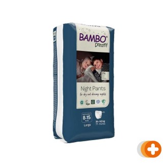 Bambo dreamy nachtluierbroekjes 8-15, 35-50 kg unisex