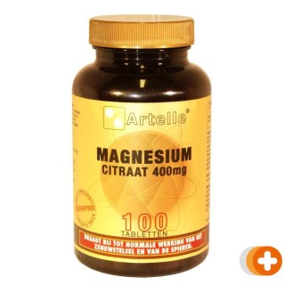Artelle magnesium citraat 400mg tabletten