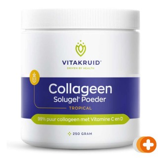 Vitakruid collageen solugel poeder tropical
