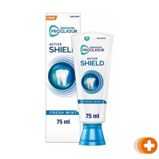 Sensodyne proglasur actieve shield fresh mint tandpasta